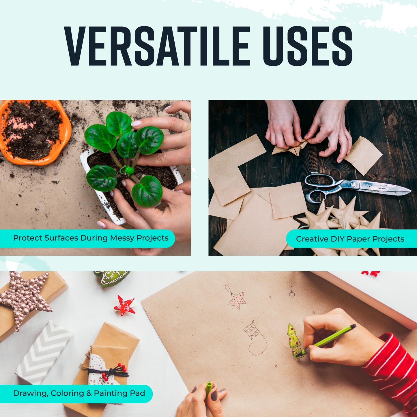 Stop Using Bubble Wrap: The 1,200" Recycled Brown Kraft Paper Roll, USA Made