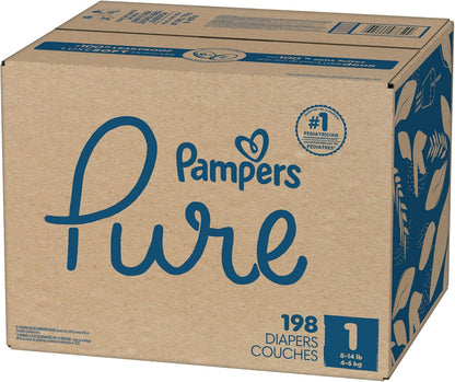 Pampers Pure Protection Diapers: Premium Plant-Based Skin Care