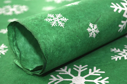 Tree-Free Wrapping Paper: Reusable Lokta Paper Handmade in the Himalayas of Nepal for Gifts, Crafts, and Zero-Waste Holidays