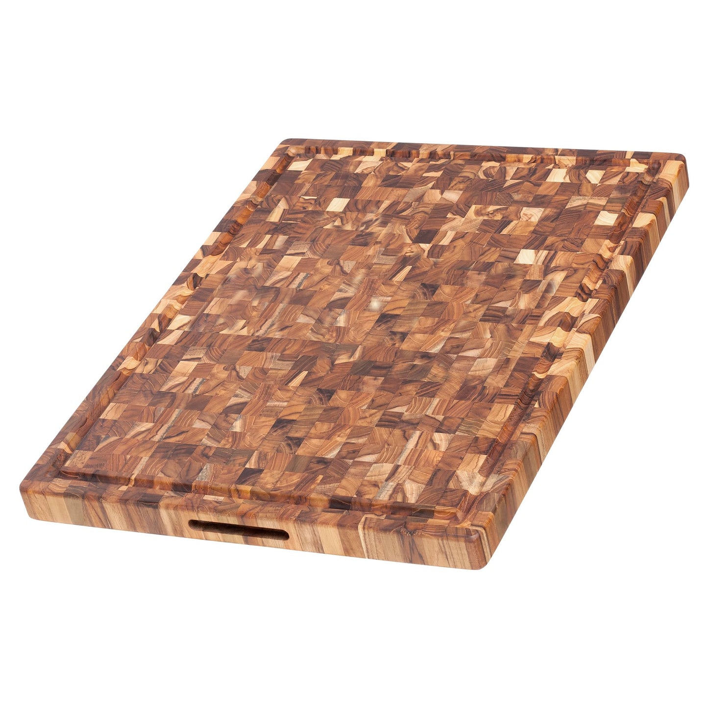Teakhaus Butcher Block - Extra Large End-Grain Teak Cutting Board