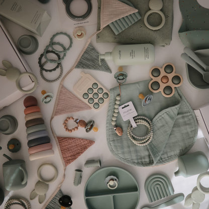 mushie 100% Food-Grade Silicone Divided Suction Plate