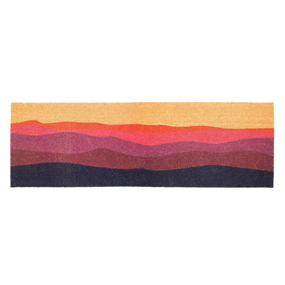 Fab Habitat Minimalist Natural Coir & Rubber Non-Slip Doormat