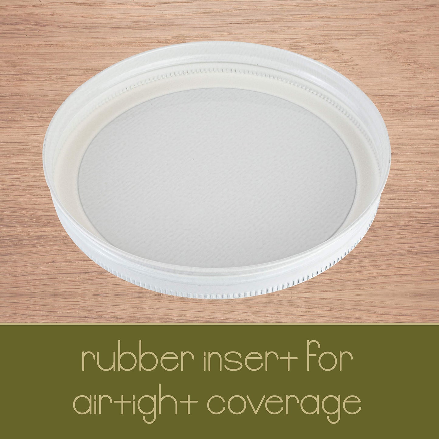 Kitchentoolz 1-Gallon Glass Mason Jars with Airtight Metal Lids (2-Pack)