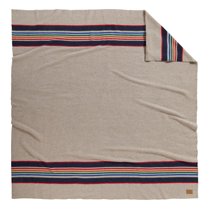 Pendleton National Park 100% Wool Blanket: Iconic Yellowstone Stripes