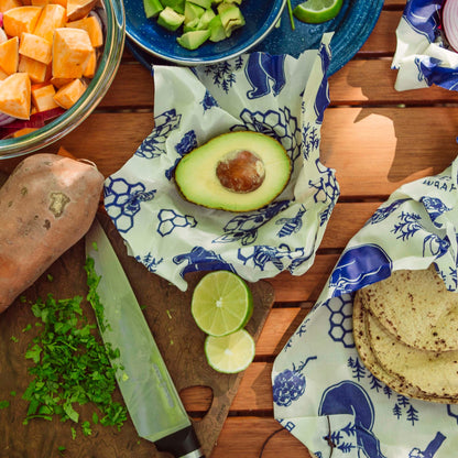 Bee’s Wrap Beeswax Food Wrap Roll | TRUE Shift Plastic‑Free Kitchen