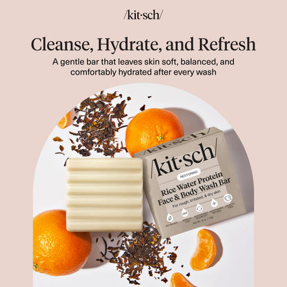 Plastic-Free Sugar Body Scrub Bar, Vegan & Leaping Bunny – Kitsch