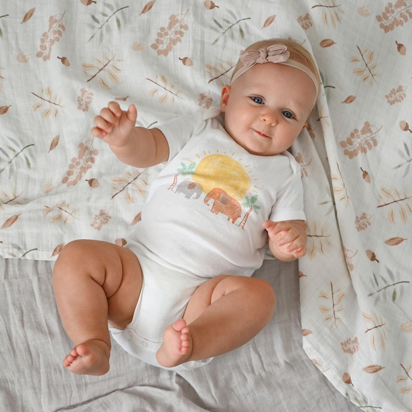 POMISO Muslin Swaddle Pack: 100% Pure Cotton Comfort