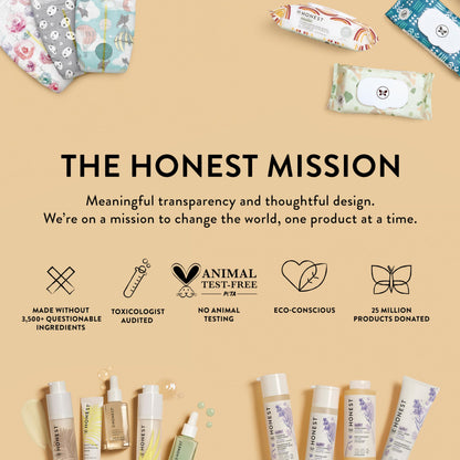 The Honest Company Diaper Rash Cream: Moisturizing Zinc Oxide Ointment