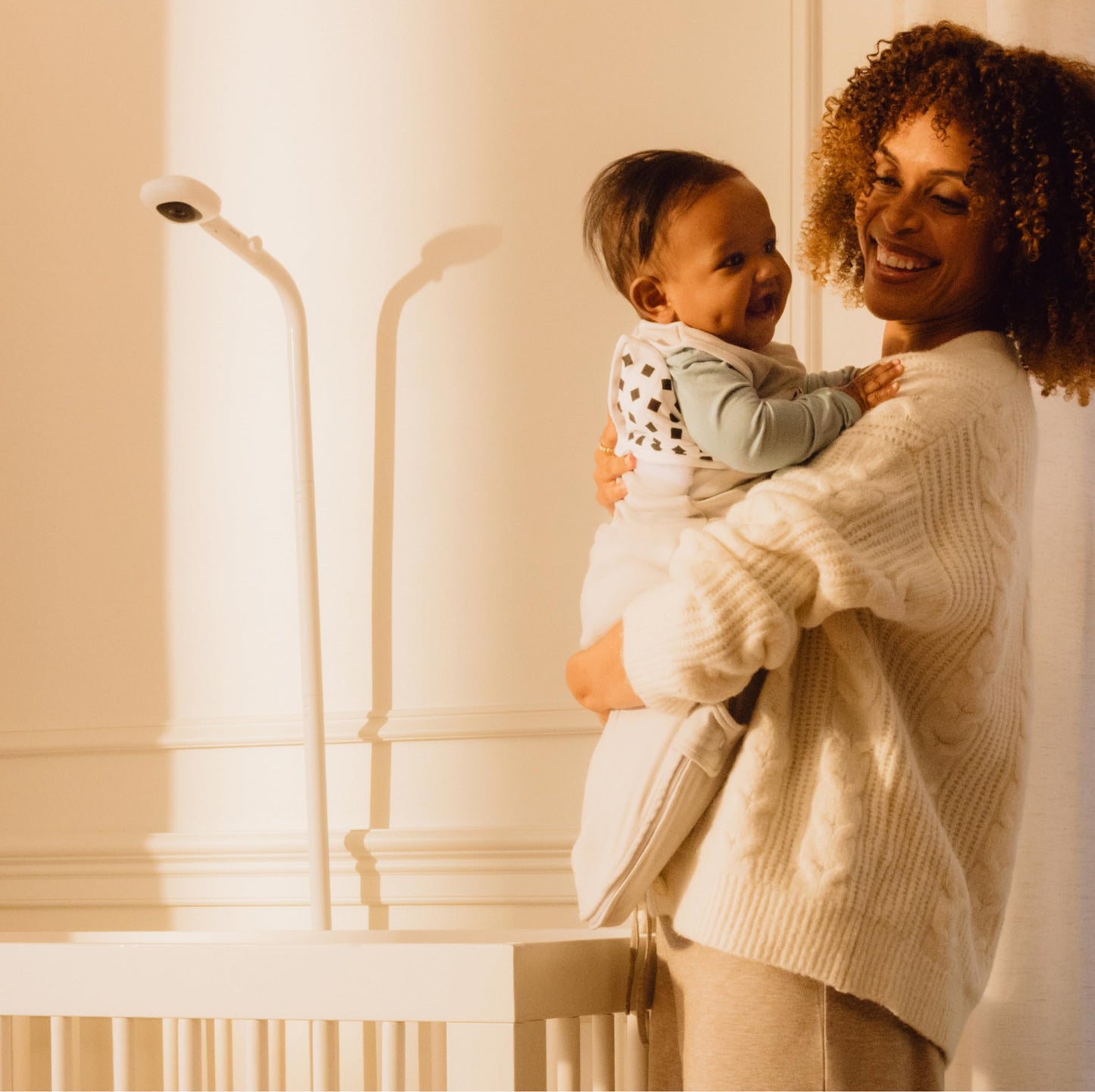 Nanit Pro Smart Baby Monitor: 1080p HD Wi-Fi Video Camera