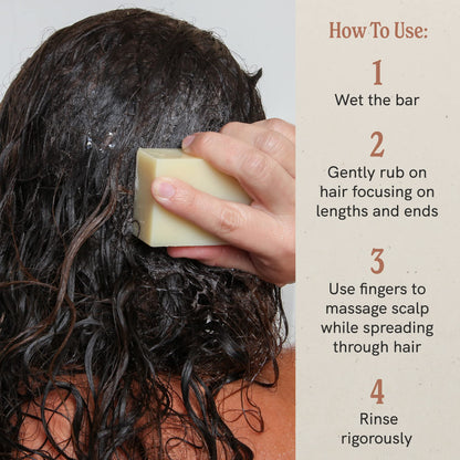 J·R·LIGGETT'S All-Natural Shampoo Bar: Tea Tree, Jojoba & Peppermint