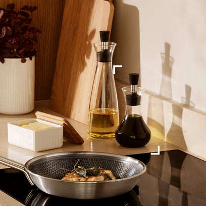 Eva Solo Oil and Vinegar Carafe: 0.5L Drip-Free Glass Flask