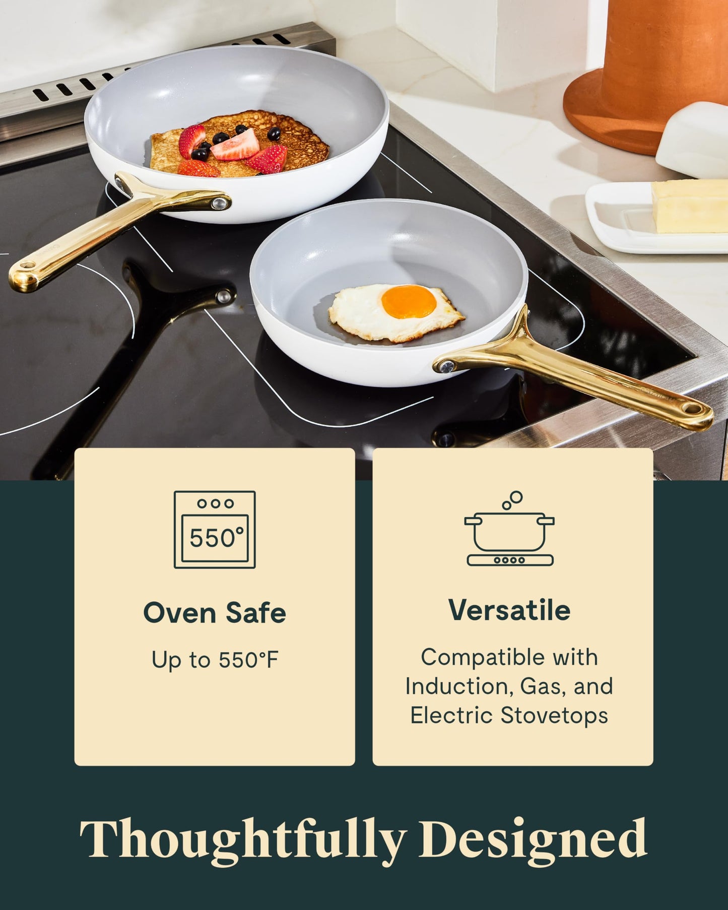 Caraway Nonstick Ceramic Fry Pan (8-Inch Mini)