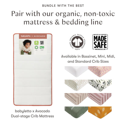 Babyletto Hudson 3-in-1 Crib: GREENGUARD Gold Purity