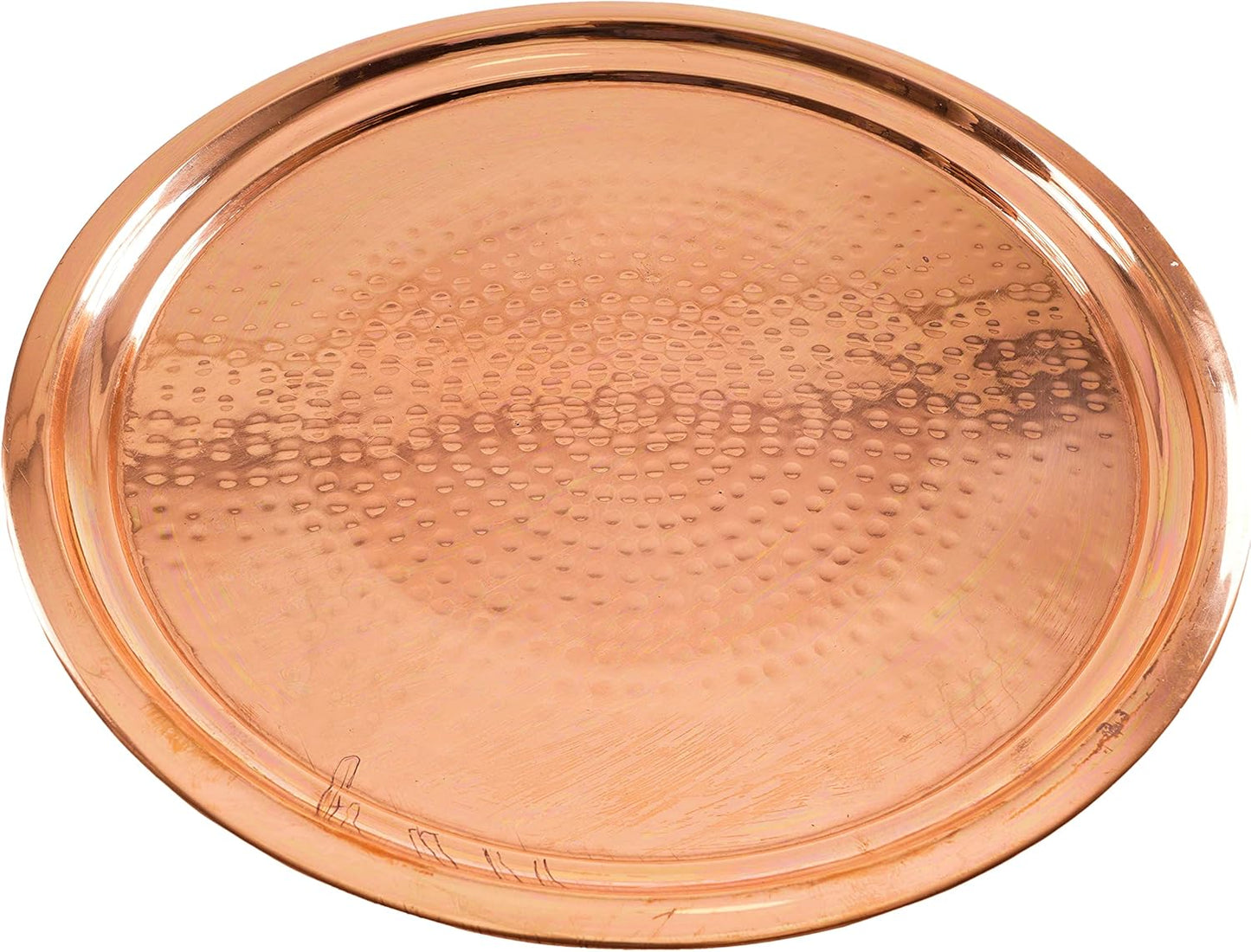 Aruma Hammered Copper Serving Tray | TRUE Shift Toxin‑Free Entertaining