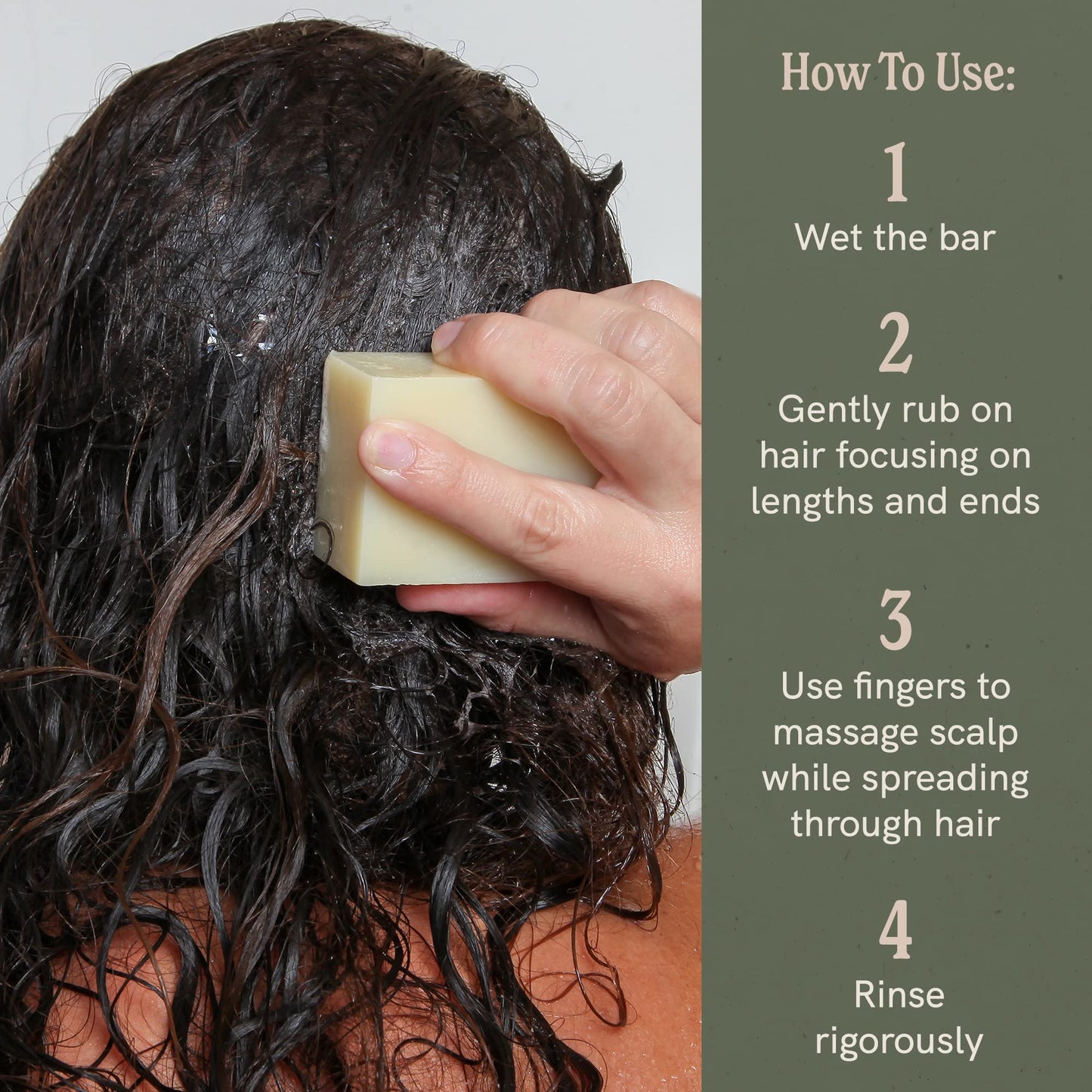 J·R·LIGGETT'S All-Natural Shampoo Bar: Tea Tree, Jojoba & Peppermint