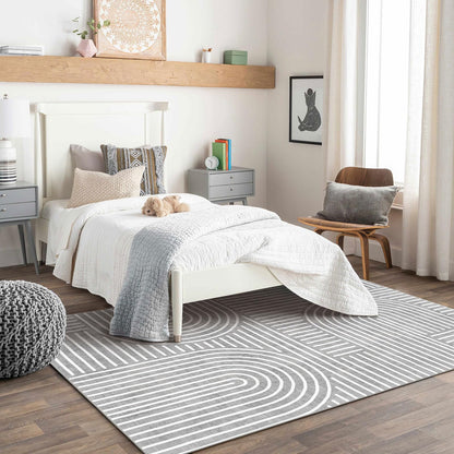 LUXRUG 6x9 OEKO-TEX Certified Modern Abstract Washable Rug