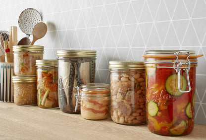 Le Parfait Super Terrine Jar - 4oz (Pack of 4) French Glass