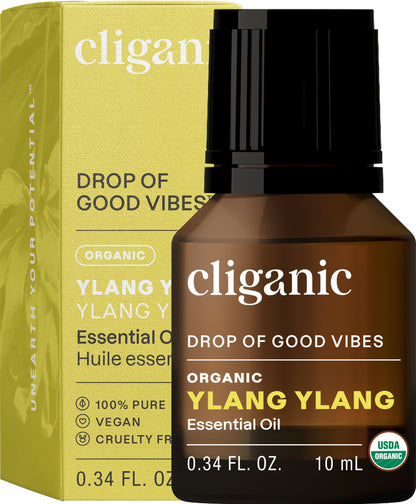 Cliganic USDA Organic Lemon Tea Tree Oil: 100% Pure & Natural