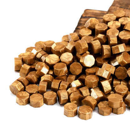 Sealing Wax Beads Kit: 150 Pcs with Permanent Metal Spoon & Reusable Glass Storage Bottles for Zero-Waste Wedding Invitations and Gift Wrap