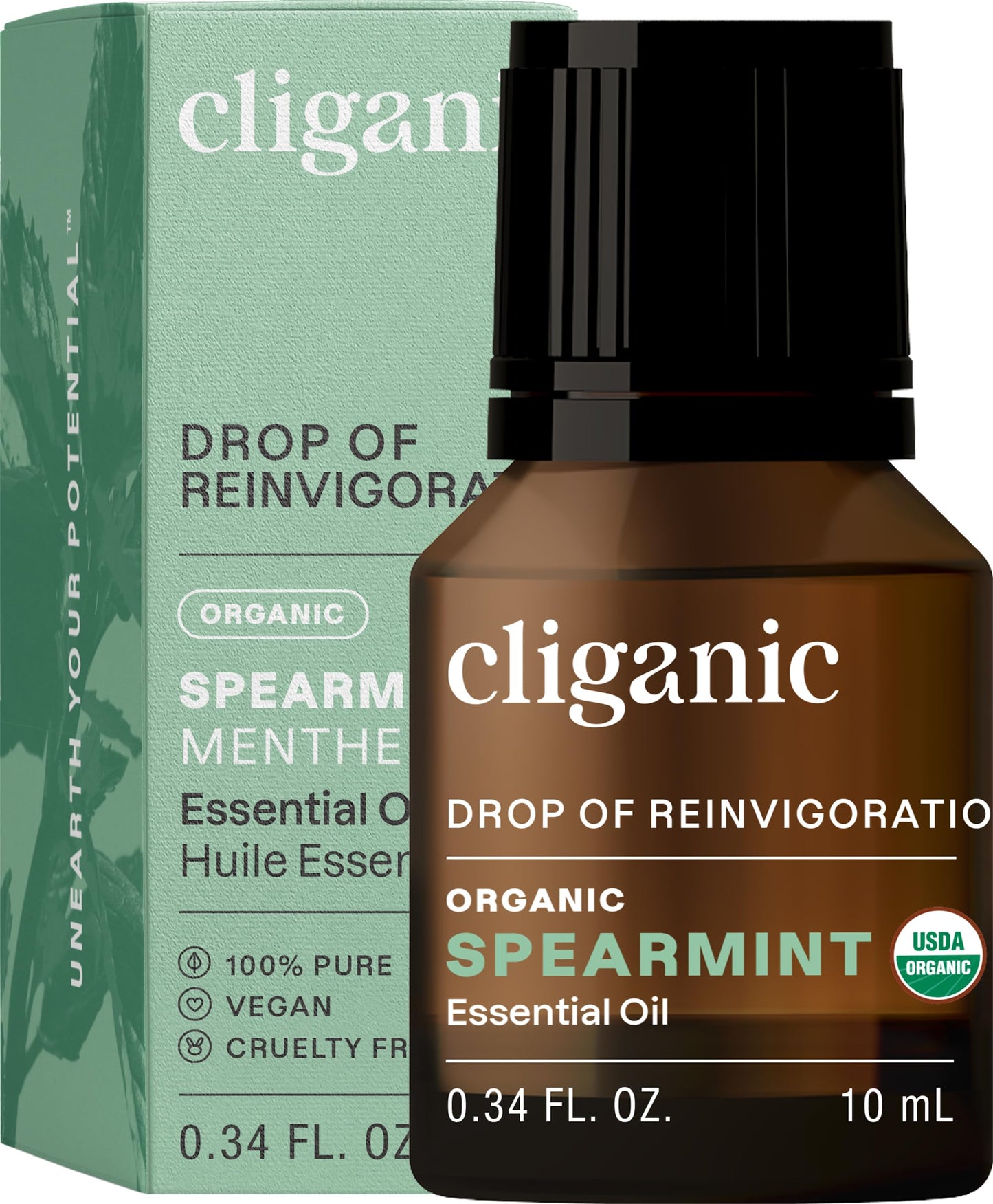 Cliganic USDA Organic Lemon Tea Tree Oil: 100% Pure & Natural