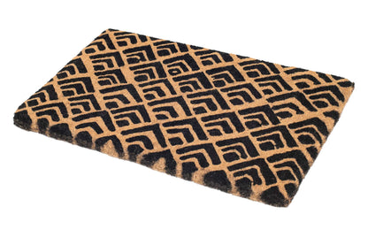 Fab Habitat Minimalist Natural Coir & Rubber Non-Slip Doormat