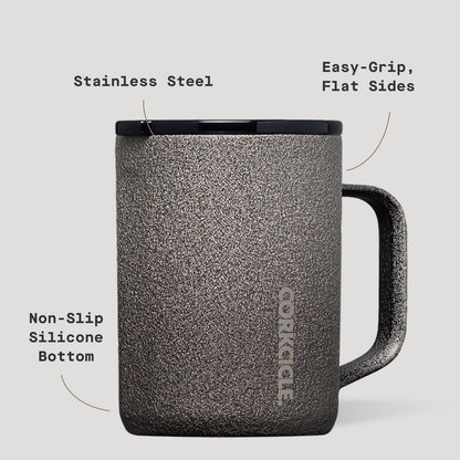 Corkcicle Classic 16 oz Triple-Insulated Stainless Steel Mug