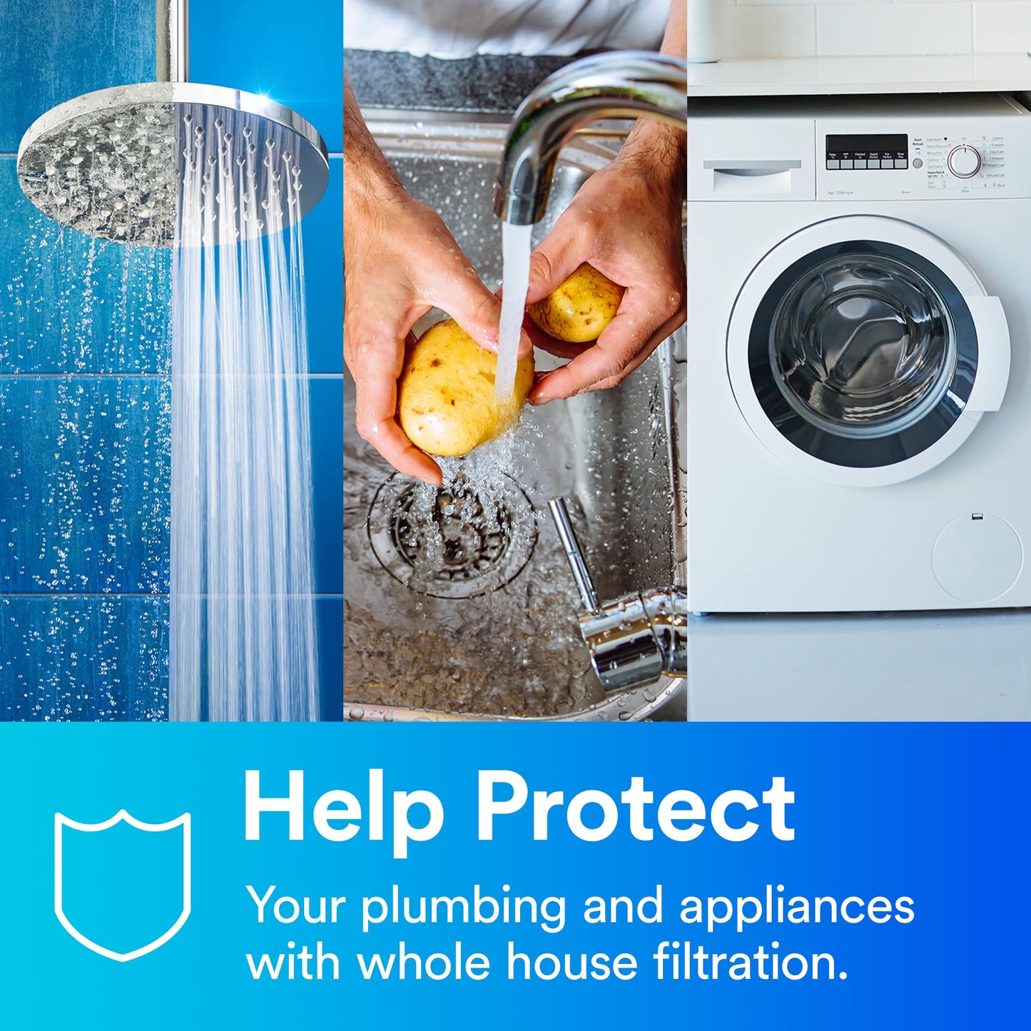 3M Aqua-Pure AP904: Heavy-Duty 304 Stainless Steel Filter to Eliminate Chlorine & Scale