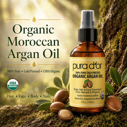USDA Certified Organic Rosehip Seed Oil, 100% Pure Cold-Pressed – Pura D'or