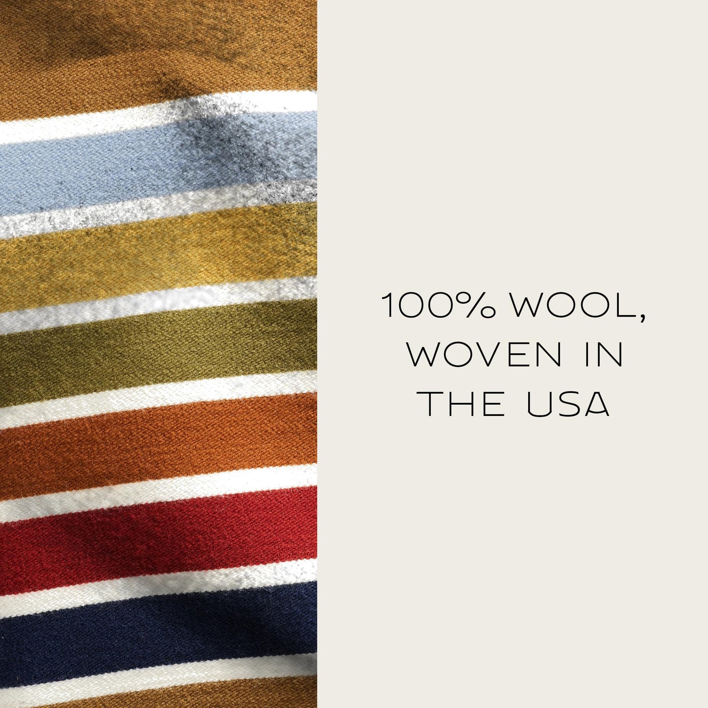 Pendleton National Park 100% Wool Blanket: Iconic Yellowstone Stripes