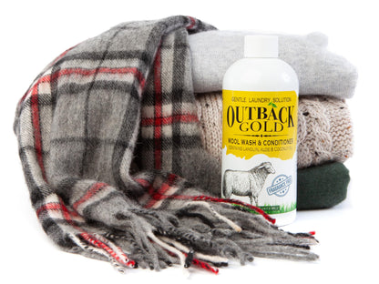 Outback Gold Unscented Plant-Based Wool & Cashmere Wash