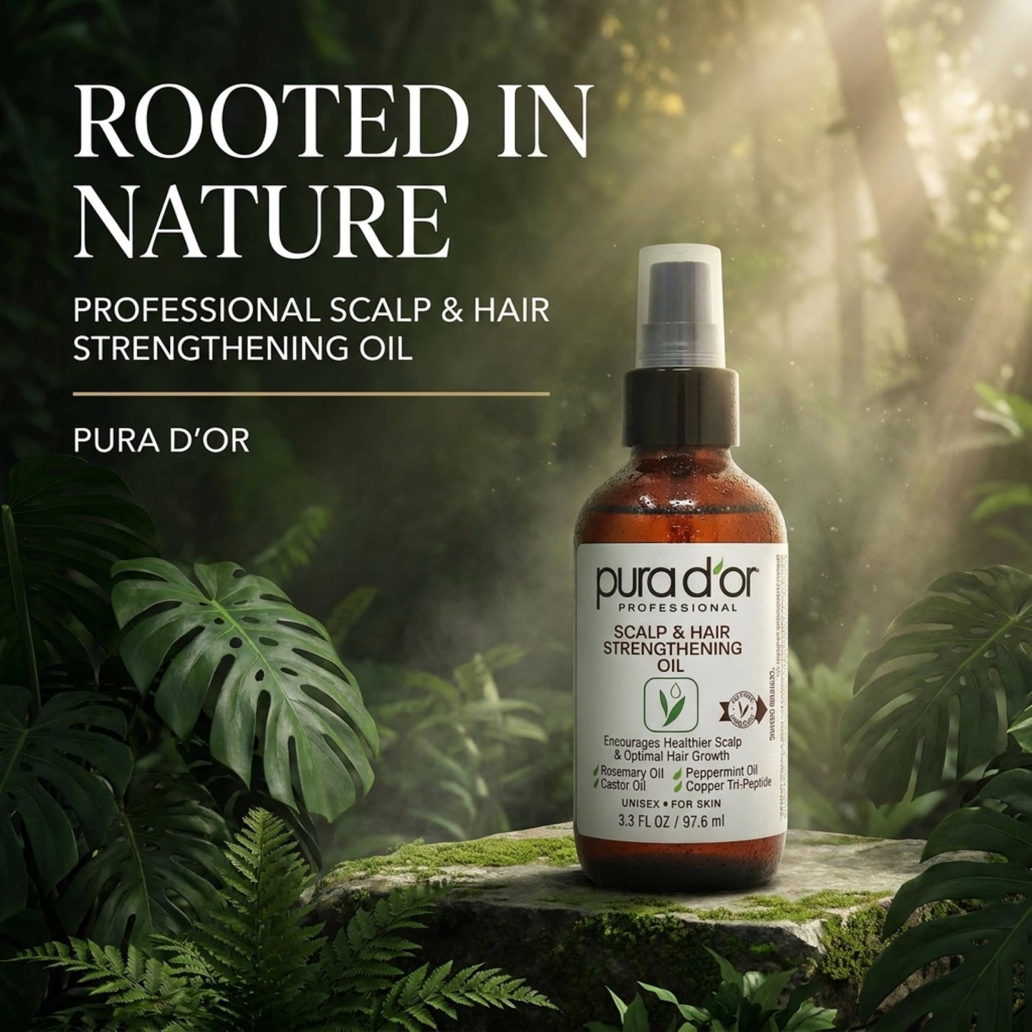 USDA Certified Organic Rosehip Seed Oil, 100% Pure Cold-Pressed – Pura D'or