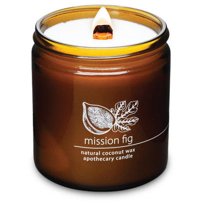 Non-Toxic Coconut Wax Candle: Signature Crackling Wood Wick, Phthalate-Free, 60-Hour Clean Burn