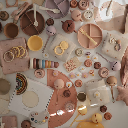 mushie 100% Food-Grade Silicone Divided Suction Plate