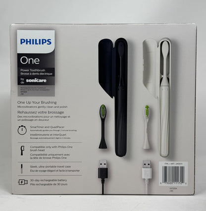 Rechargeable Portable Toothbrush, Bamboo-Head Compatible – Philips One by Sonicare