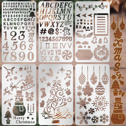 Stop Using Plastic: Metal Stencil Templates Made of Reusable Stainless Steel for Crafts