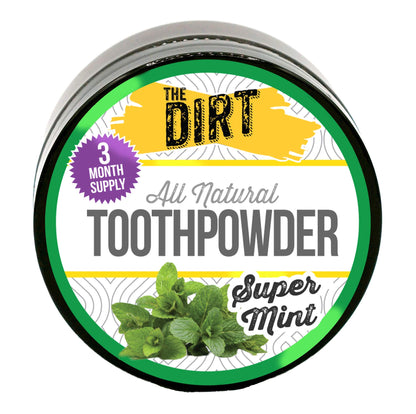 The Dirt Natural Tooth Powder | TRUE Shift Fluoride‑Free Oral Care
