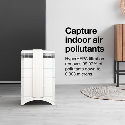 IQAir HealthPro Plus: HyperHEPA Filtration Removes 99.995% of Particles Down to 0.003 Microns