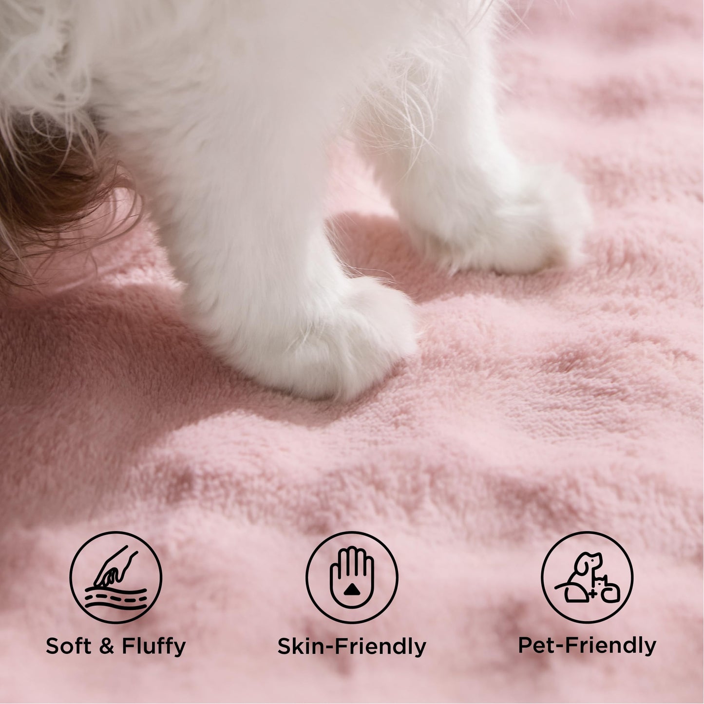 Bedsure OEKO-TEX Certified Machine Washable Faux Wool Area Rug