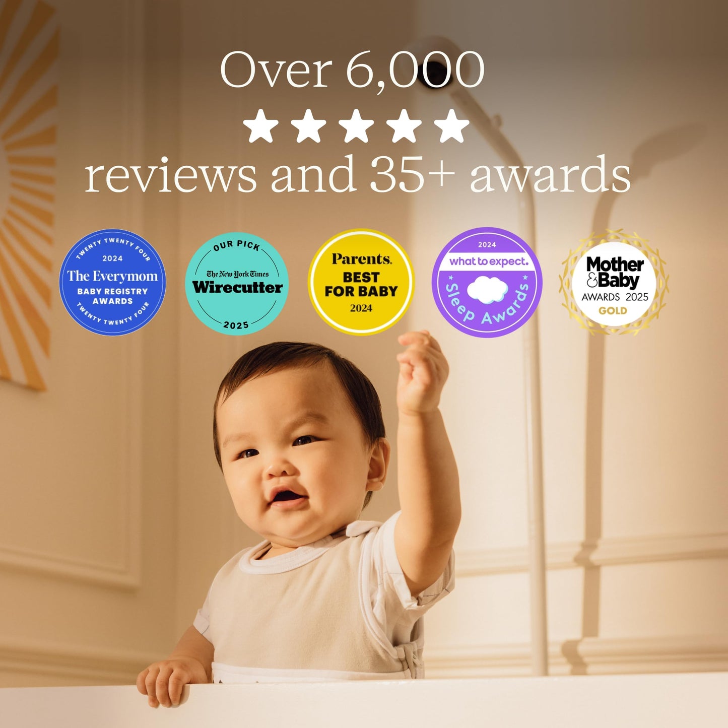 Nanit Pro Smart Baby Monitor: 1080p HD Wi-Fi Video Camera