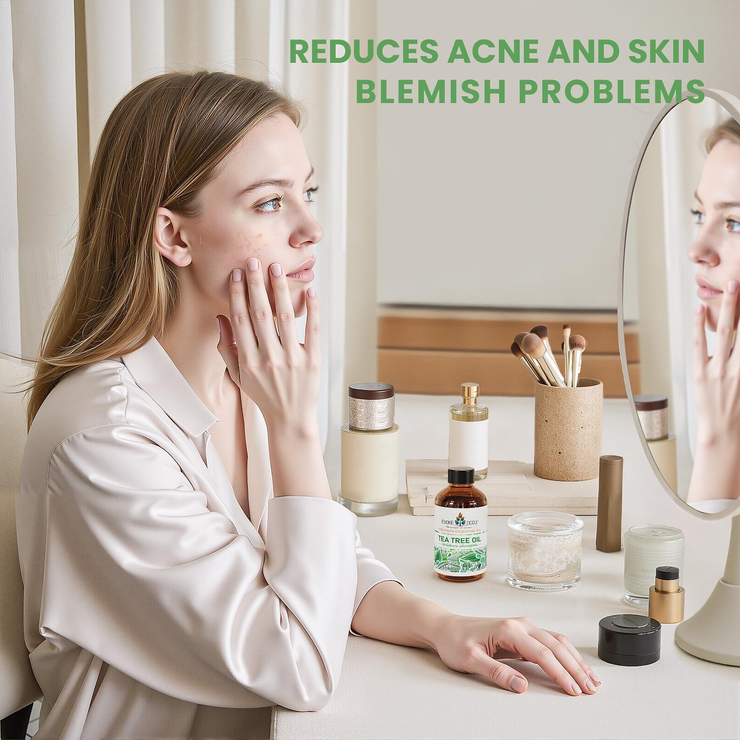 EVOKE OCCU 100% Pure Clary Sage Essential Oil: 4oz Value Size