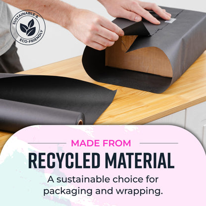 Stop Using Bubble Wrap: The 1,200" Recycled Brown Kraft Paper Roll, USA Made