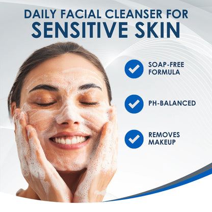Fragrance-Free, Sulfate-Free Gentle Facial Cleanser – Vanicream