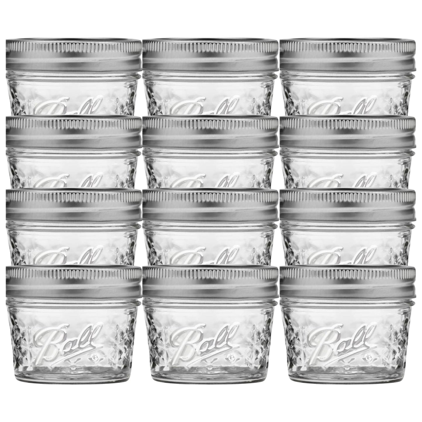 Ball Wide Mouth Pint 16-Ounce Glass Mason Jar with Lids (12-Count)