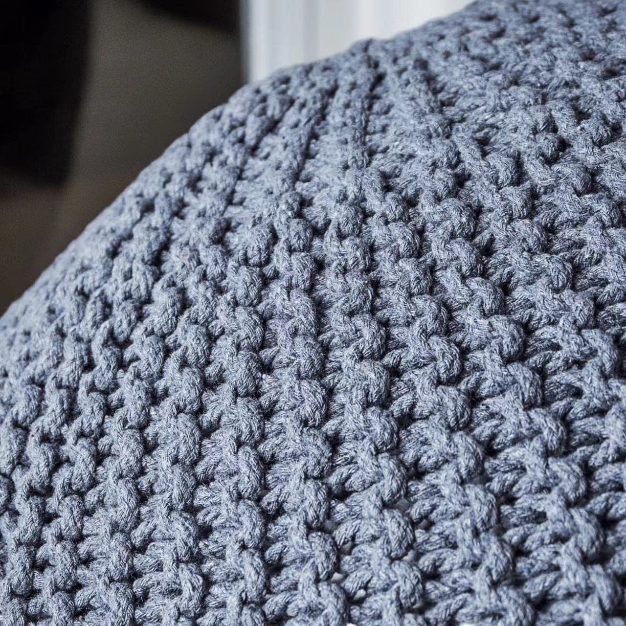 Natural Cotton Rope Ball Cover: Handmade Chemical-Free Comfort