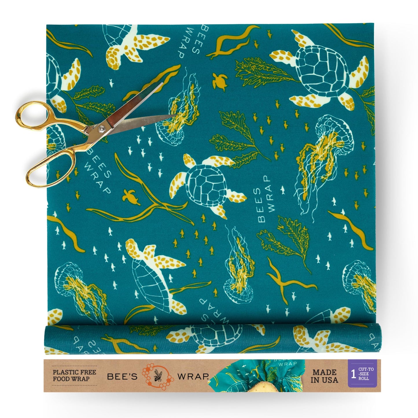 Bee’s Wrap Beeswax Food Wrap Roll | TRUE Shift Plastic‑Free Kitchen