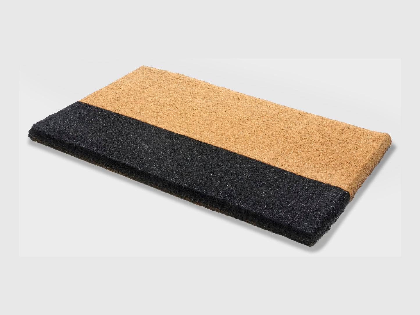 Fab Habitat Minimalist Natural Coir & Rubber Non-Slip Doormat