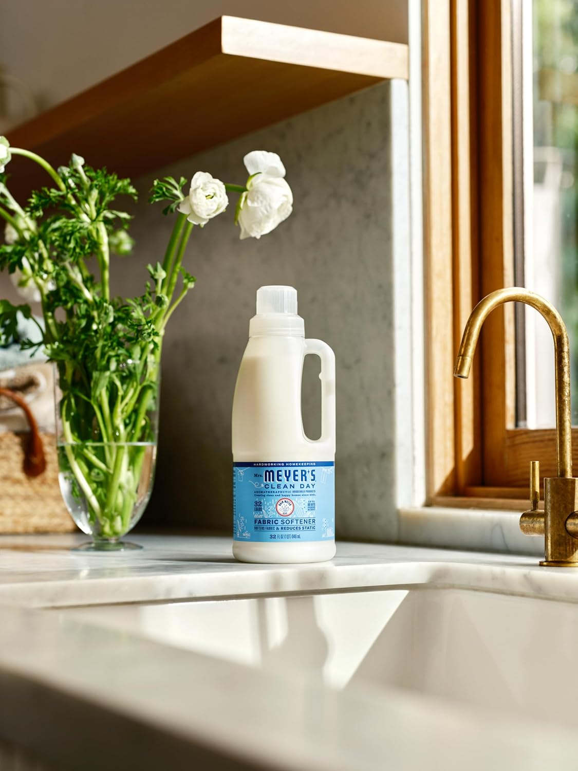 Mrs. Meyer's Clean Day Liquid Fabric Softener: Rain Water Scent