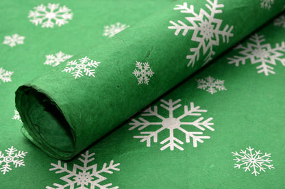 Tree-Free Wrapping Paper: Reusable Lokta Paper Handmade in the Himalayas of Nepal for Gifts, Crafts, and Zero-Waste Holidays
