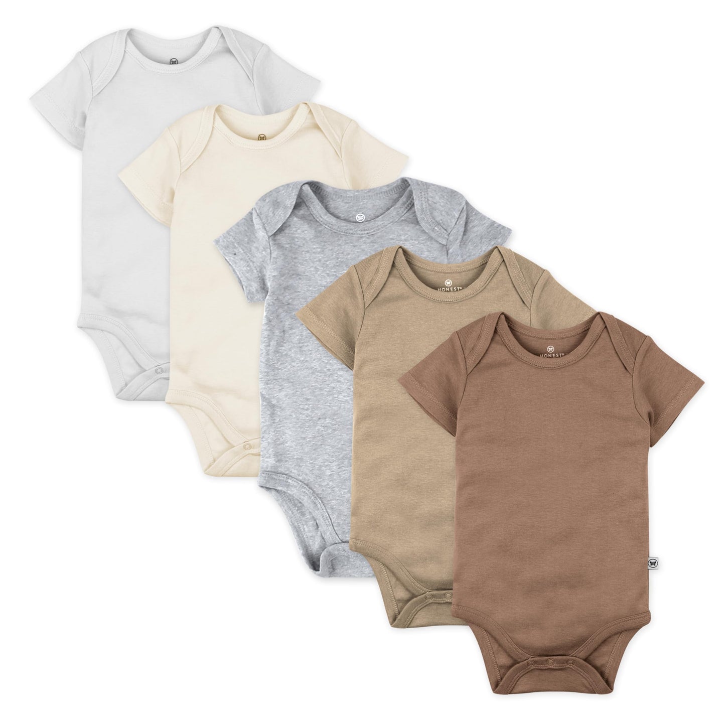 HonestBaby Organic Cotton Bodysuits: GOTS Certified Purity