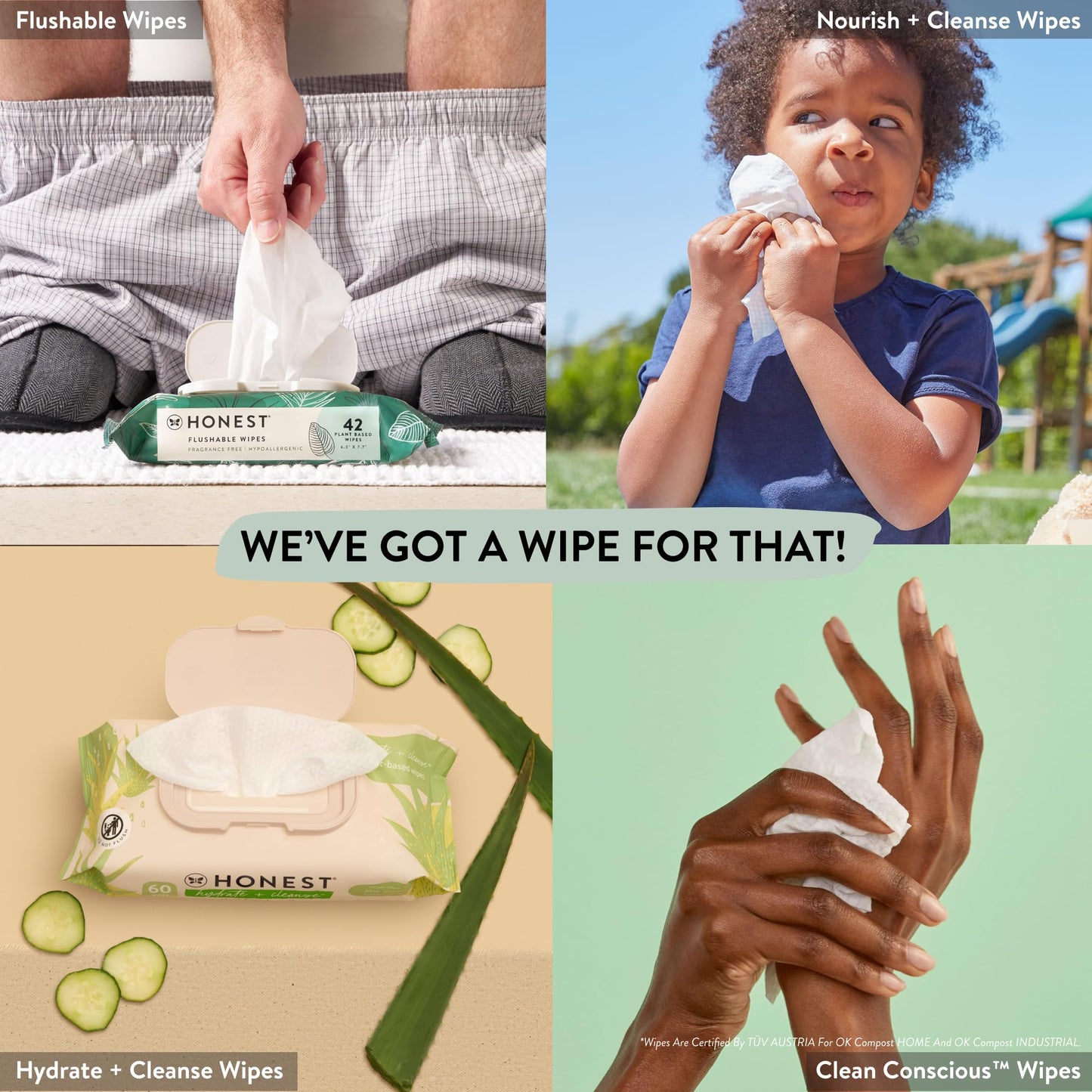 The Honest Company Water Wipes: Plastic-Free Plant Purity